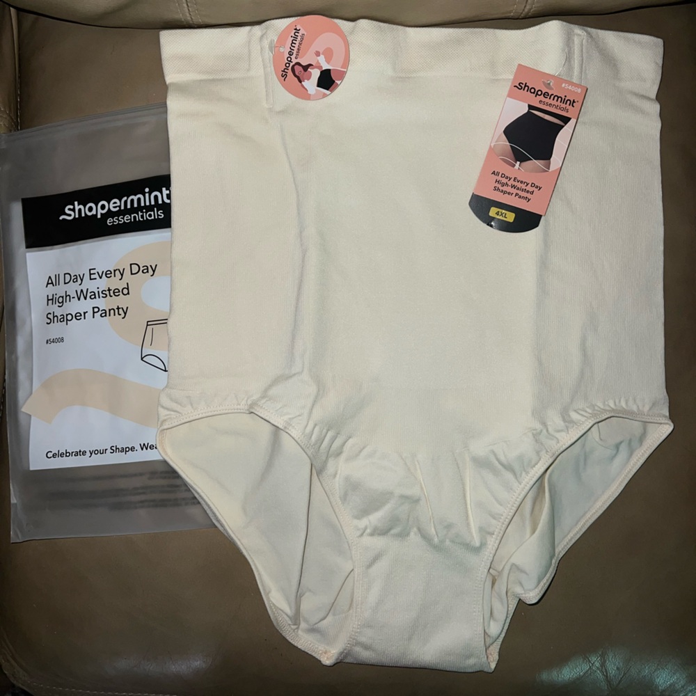 *5/25* Shapermint Cream High-Waisted Shaper Panty